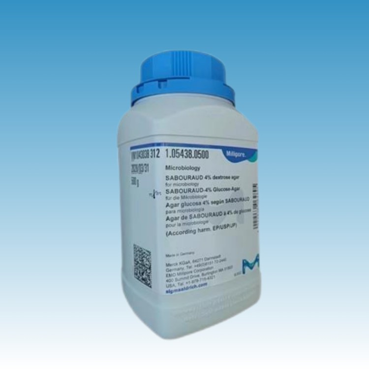 1.05438.0500 德国默克沙氏葡萄糖琼脂培养基（SDA）